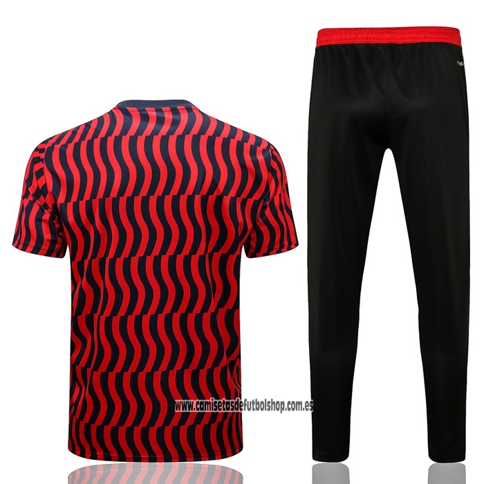 Chandal del Bayern Munich 2022 Manga Corta Rojo